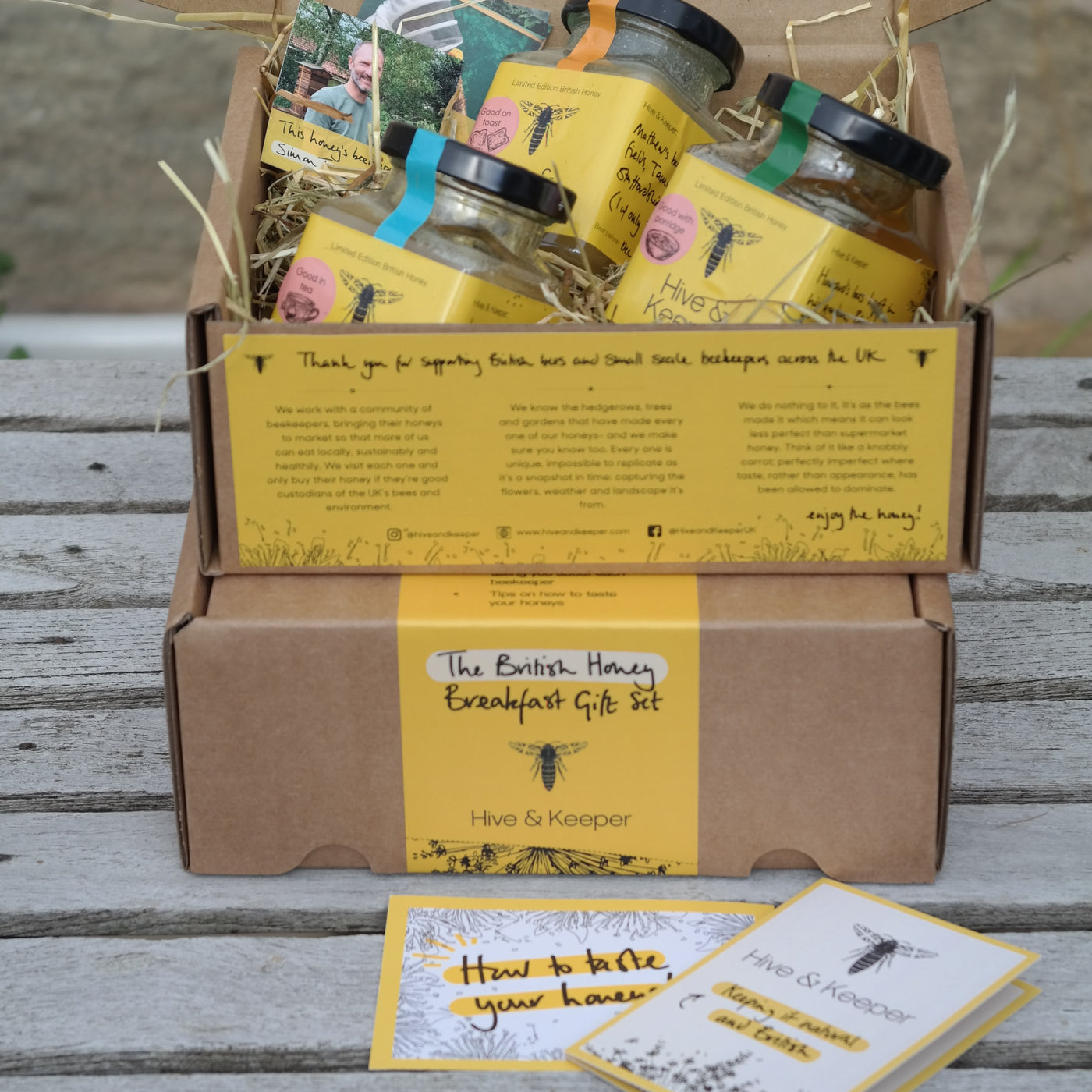 The Breakfast Honey Gift Set