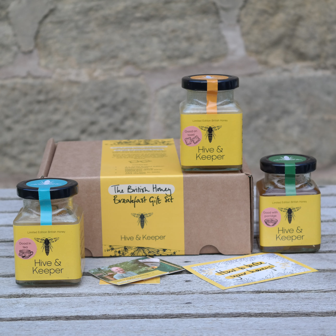 The Breakfast Honey Gift Set